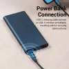 USB Adapter Vention CDWB0 USB 2.0 Stecker auf USB-C Buchse Schwarz PVC