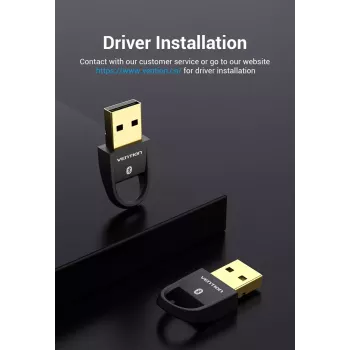 USB Bluetooth 5.0 Adapter Vention CDSW0 Kabelgebundene Konnektivität