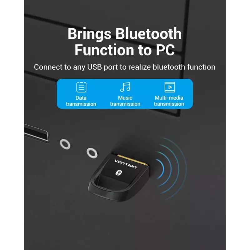 USB Bluetooth 5.0 Adapter Vention CDSW0 Kabelgebundene Konnektivität