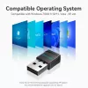Vention USB Wi-Fi Dualband-Adapter 2,4G/5G Schwarz Wireless USB 433 Mbit/s