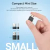 Vention USB Wi-Fi Dualband-Adapter 2,4G/5G Schwarz Wireless USB 433 Mbit/s