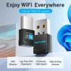 Vention USB Wi-Fi Dualband-Adapter 2,4G/5G Schwarz Wireless USB 433 Mbit/s