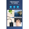 Vention USB-C auf USB 3.0 OTG Adapter CDUB0 — USB-C Stecker auf USB-A Buchse, schwarz PVC, vernickelte Kontakte