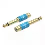 Audio-Adapter Vention VDD-C03 — 6,5mm (Stecker) auf Cinch (Buchse), vergoldete Kontakte, blau