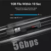 Vention 2-in-1 USB 3.2 Gen 1 (USB 3.0) Kartenleser — SD & MicroSD, Schwarz, Kompakt