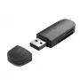 Vention 2-in-1 USB 3.0 A Card Reader SD+TF, USB 3.2 Gen 1, 5000 Mbit/s, Schwarz