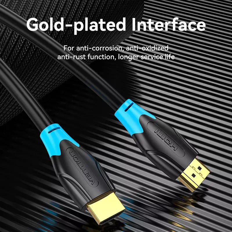 HDMI-Kabel Vention 1M Schwarz 18 Gbit/s 2.0