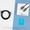 Vention DP-auf-HDMI-Kabel 1,5 m Schwarz DisplayPort HDMI 1,5 m