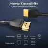 Vention Tragbares HDMI-Kabel 1M Schwarz 2.0 18 Gbit/s