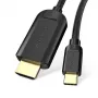 Vention Typ-C-auf-HDMI-Kabel 2 m Schwarz USB Typ-C HDMI