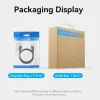 DisplayPort-Kabel, Stecker-Stecker, Vention, 1,5 m, 4K HD, Schwarz, 6 mm Durchmesser