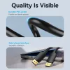 DisplayPort-Kabel, Stecker-Stecker, Vention, 1,5 m, 4K HD, Schwarz, 6 mm Durchmesser