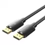 DisplayPort-Kabel Vention HAKBI — DisplayPort auf DisplayPort, 3 m, Schwarz