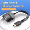 Vention Flach HDMI-auf-VGA-Konverter 0,15 m Schwarz VGA D-Sub HDMI Typ A
