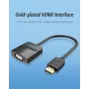 Vention HDMI-zu-VGA-Konverter 0,15 m Schwarz HDMI Typ A VGA