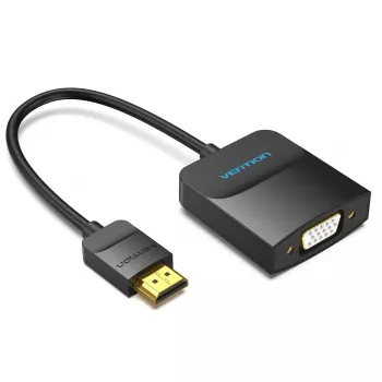 Vention HDMI-zu-VGA-Konverter 0,15 m Schwarz HDMI Typ A VGA