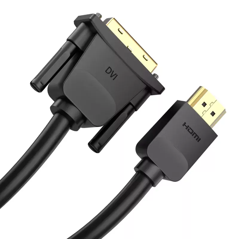 Vention HDMI-auf-DVI-Kabel 3M Schwarz HDMI Typ A DVI-D 3m