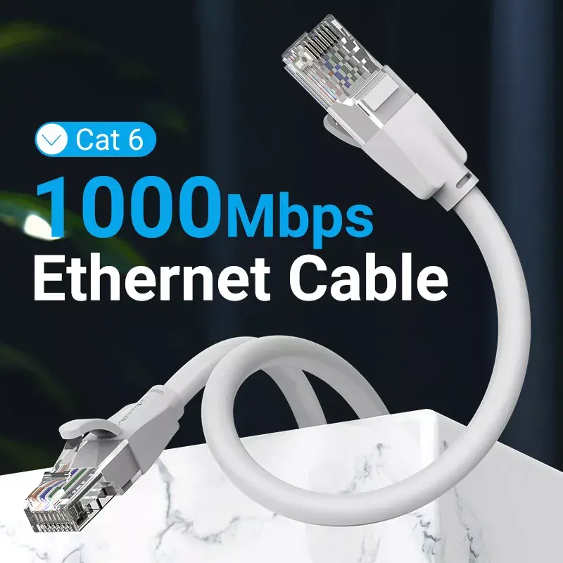 Netzwerkkabel Vention Cat.6 UTP Patchkabel RJ-45 5M Grau