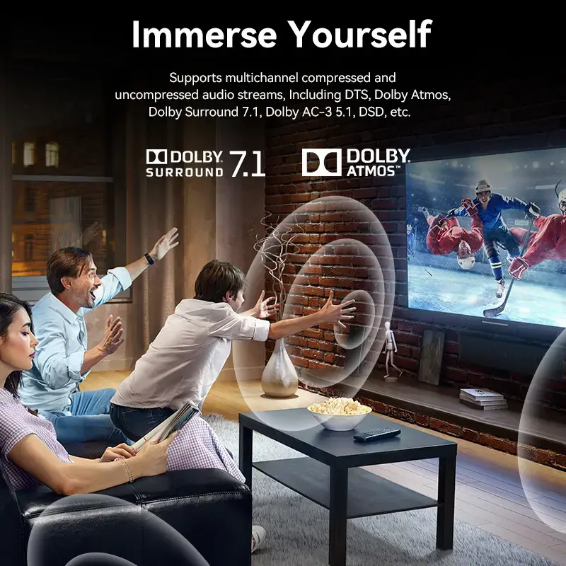 Vention bidirektionaler 2-Port-8K-HDMI-Umschalter AKPH0, HDMI 2.1, 7680×4320@60Hz, USB-C-Stromversorgung, Aluminium, Grau