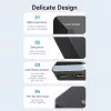 HDMI 2-Port Bi-Direction 4K Switcher Vention AKOB0 — 3 HDMI-Anschlüsse, 3840×2160@60Hz, ABS, Plug and Play