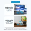 HDMI 2-Port Bi-Direction 4K Switcher Vention AKOB0 — 3 HDMI-Anschlüsse, 3840×2160@60Hz, ABS, Plug and Play