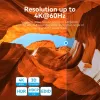 HDMI 2-Port Bi-Direction 4K Switcher Vention AKOB0 — 3 HDMI-Anschlüsse, 3840×2160@60Hz, ABS, Plug and Play