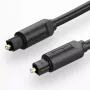 Optisches Glasfaserkabel Vention 1M Schwarz TOSLINK Stecker auf Stecker