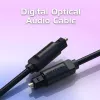 Optisches Audiokabel Vention 2M Schwarz TOSLINK Stecker auf Stecker