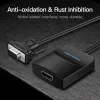 VGA zu HDMI Konverter Vention 0,15 m Schwarz VGA HDMI Mikro-USB Audio