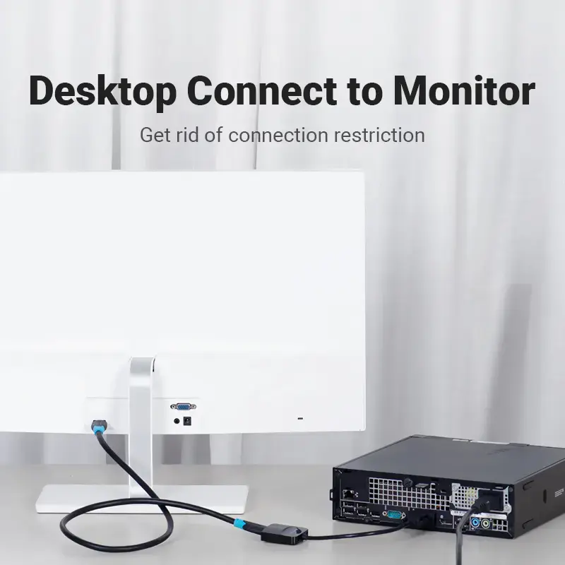 VGA zu HDMI Konverter Vention 0,15 m Schwarz VGA HDMI Mikro-USB Audio