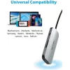 Docking Station Vention USB-C auf HDMI USB 3.0x3 SD TF PD 100W Grau