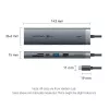 Dockingstation Vention 9-in-1 USB-C TGVHB — RJ-45, HDMI 4K@60Hz, USB 3.2 Gen1, SD/MicroSD, 1x USB-C