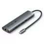 Dockingstation Vention 9-in-1 USB-C TGVHB — RJ-45, HDMI 4K@60Hz, USB 3.2 Gen1, SD/MicroSD, 1x USB-C