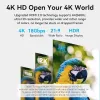 HDMI-Kabel Vention AHCBF 1 m, HDMI-A Stecker auf HDMI-A Buchse, 18 Gbit/s, 4K, schwarz