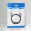 HDMI-Kabel Vention HDMI-A Stecker auf HDMI-A Buchse 2 m, HDMI 2.0 18 Gbit/s, 4K, vergoldete Kontakte, schwarz