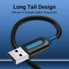 USB 2.0 A–A Kabel Vention 2 m, Schwarz PVC, USB A auf USB A, 0,48 Gbit/s