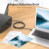 USB 2.0 A Stecker auf B Stecker Kabel 3 m — Vention — schwarz PVC, 480 Mbit/s, 2 A