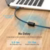 USB 2.0 A Stecker auf B Stecker Kabel 3 m — Vention — schwarz PVC, 480 Mbit/s, 2 A