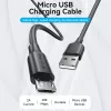 Vention USB 2.0 A Stecker auf Micro-B Stecker 2A Kabel 2M Schwarz