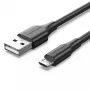 Vention USB 2.0 A Stecker auf Micro-B Stecker 2A Kabel 2M Schwarz