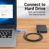 USB-A-auf-USB-A-Kabel Vention CONBD 0,5 m, USB 3.2 Gen 1 (5 Gbit/s), Schwarz