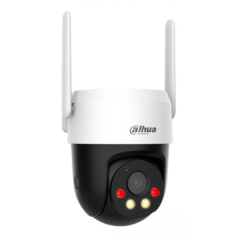 IP-Überwachungskamera DAHUA 3MP Festbrennweite 4G Schwenk-/Neige-Dome, 3MP, 4 mm, 180° Drehung, Außenbereich, Kabellos