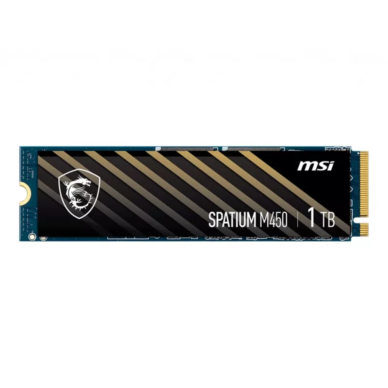 MSI SPATIUM M450 PCIe 4.0 NVMe M.2 1 TB PCI Express 4.0 3D-NAND