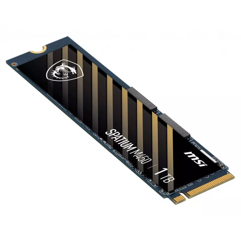 MSI SPATIUM M450 PCIe 4.0 NVMe M.2 1 TB PCI Express 4.0 3D-NAND