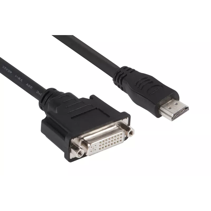 CLUB3D HDMI auf DVI Single Link Passiv-Adapter 0,40 m HDMI DVI