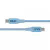 CLUB3D USB-C® Magnetic-Coil 240W PD3.1 Blaues Kabel 2m / 6.56ft Schnellladung