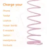 CLUB3D USB-C Magnetic-Coil 240W Pink Kabel 2m USB 2.0