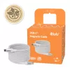 USB-C Magnetic-Coil-Kabel Club 3D CAC-3032 — weiß, Magnetspulen-Design für Laden und Datenübertragung