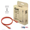 CLUB3D USB2 Typ-C bidirektionales USB-IF-zertifiziertes Kabel Daten 480 Mbit/s, PD 240W (48V/5A) EPR M/M 4m