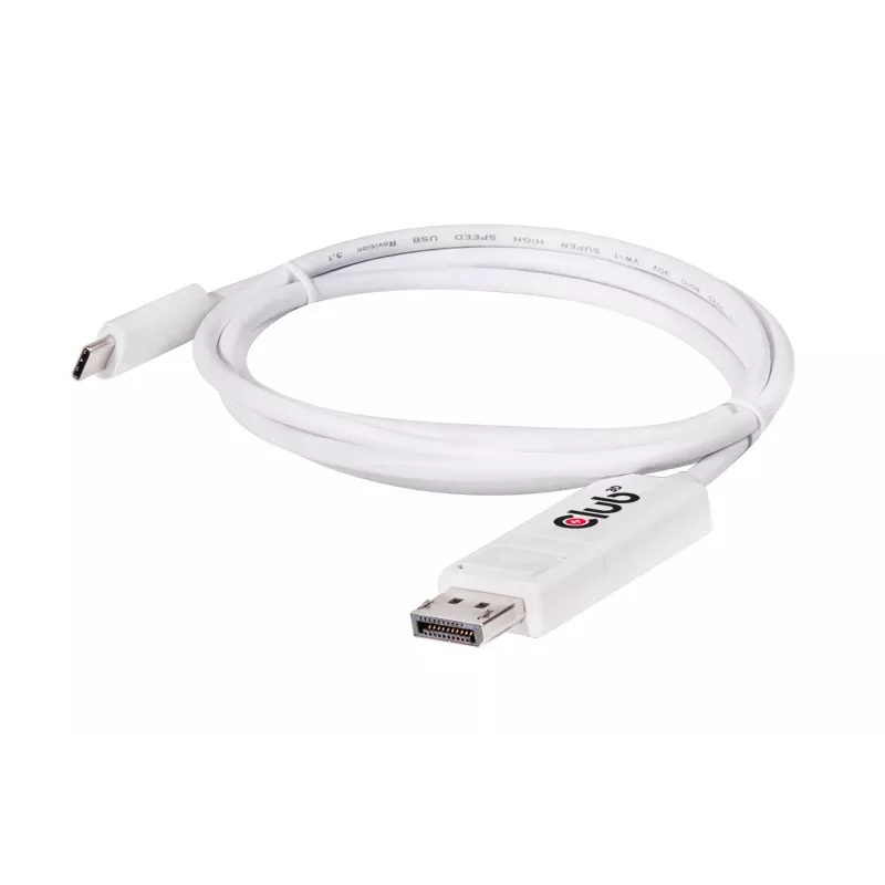 CLUB3D USB 3.1 Typ C Kabel auf DisplayPort 1.2 UHD Adapter